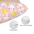 thumbnail image 3 of Kdxio Cotton Pillow Cases 20"x30" Pillowcases,Soft and Breathable Bedroom Pillow Cases-Rabbit And Chick, 3 of 8