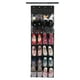 thumbnail image 1 of Organizador de zapatos para colgar sobre la puerta con 24 bolsillos y ganchos | Gran espacio de almacenamiento de malla no tejida para zapatos, cinturones y bufandas | Organizador colgante para ar, 1 of 1