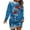 #175-Blue, variant on Neewe Womens Sweatshirt Dresses Christmas Crewneck Long Sleeve Loose Dresses Trendy 2025 Fall Pullover Tops X-mas