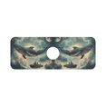 thumbnail image 7 of Yayeee Faucet Mat for Kitchen Sink 14.7" Diatomite Long Splash Guard Pad, Beige Floating Whale, 7 of 7