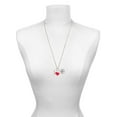thumbnail image 3 of Delight Jewelry Te Amo Infinity Sign - Red Heart Nurse Strong Zoe Necklace, 3 of 4
