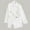 White, variant on Ahabrexf Ladies Long Sleeve Lapel Solid Color Fake Pocket Suit Jacket