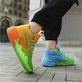 thumbnail image 6 of Bolognifi Men's Basketball Shoe Training Sports Competition Anti Slip Outdoor Running Shoes, 6 of 7