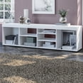 thumbnail image 2 of Boahaus Dakota White TV Stand, TVs up to 65", Manufactured Wood, 2 of 7