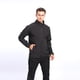 thumbnail image 5 of Chaqueta impermeable para exteriores Pompotops piel de tiburón suave cálida polar hombre, 5 of 9