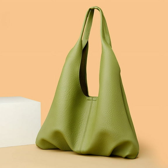Uncia Active Women's Tote Bag Soft PU Leather Shoulder Bag Fashion Style, Green