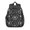 Cat and Skull, variant on Skull Gothic Pattern Backpack for School, Cute School Bag with Adjustable Shoulder Straps and Padded Back, 15"x11.42"x5.5"