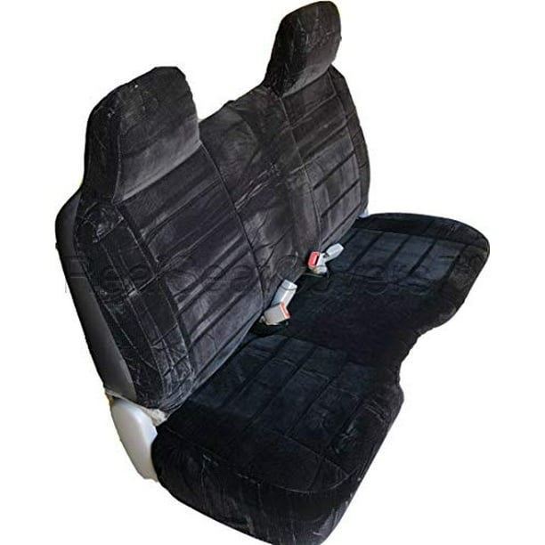 Realseatcovers Seat Cover For 1998 Toyota Tacoma Front Bench A25 Molded High Back Headrest Small Notched Cushion Black Com - Top Tacoma Seat Covers