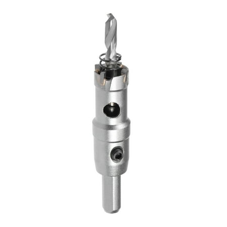 

Carbide Hole Saw Cutter Drill Bit for Stainless Steel Alloy 18.5mm