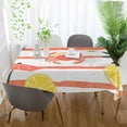 thumbnail image 3 of Yayeee Tablecloths 60" x 90" Rectangle Wrinkle Resistant Party Table Cover, Striped Crab, 3 of 8