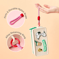 thumbnail image 4 of MINISO ​Snoopy Silicone Cosmetic Bag Beige - Snoopy Character Design, Waterproof Zipper Pouch with Firm Nylon Rope​, 4 of 14