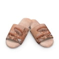 thumbnail image 2 of COEQINE Mushroom Butterfly Slippers for Women Comfy Fuzzy Slides Trendy Open Toe Shoes Machine Washable Slip On Slippers Women Footwear for Home Bedroom Spa Travel Hotel, 36-37, 2 of 7