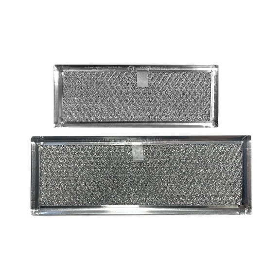 Air Filter Factory Replacement for S97009786, 97009786, 97009786A Broan Nutone Aluminum Downdraft Filter Set