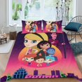 thumbnail image 2 of Penny Conjunto de sábanas temático, trío de piezas, cómodo y amigable con la piel, diseño único, regalo de decoración para el hogar para familiares, amigos y fans,135cm *200cm, 2 of 6