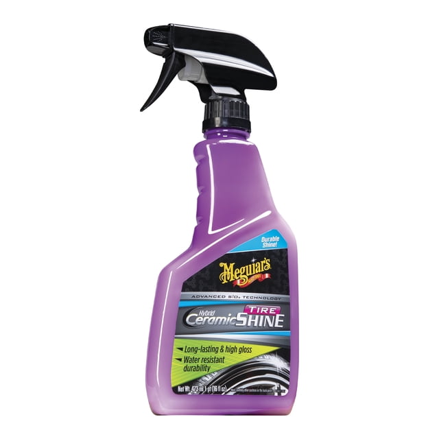 Meguiar's, Brillo Híbrido Ceramico Para Neumáticos, G230416, 473ml.
