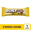 BUILT Puff Protein Bar, S'mores Chunk, 15g Protein, Collagen, 160 Calories, Single 1.52 oz Bar