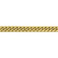 thumbnail image 3 of 10K Yellow Gold Jbsp's Semi-Solid 9.3mm Miami Cuban Chain (24 X 9.3) Made In South Africa 8231-24, 3 of 5