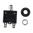 thumbnail image 1 of 1pc 50Vdc Overload Protector 125-250V Manual Reset Button Protective Motor 5-30A, 1 of 9