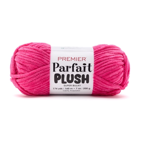 Premier Parfait Plush Yarn-Hot Pink