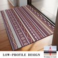 thumbnail image 3 of Red Boho Ethnic Geometric Pattern Door Rugs,Washable Non Slip Door Mats Indoor,Decorative Door Mats,Entry Mat Indoor for Entrance,Bedroom,Kitchen,Bathroom,20"x32", 3 of 6