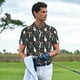 thumbnail image 3 of Fotbe Christmas cute deer old man Camiseta Polo de Golf para Hombre con Estampado – Camisa Deportiva Transpirable con Cuello Abotonado-3X-Large, 3 of 6