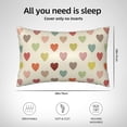 thumbnail image 6 of Disketp Heart Polka Dot Satin Pillowcase For Hair And Skin - Satin Pillow Cases Standard Size 20x30 Inches With Zipper,Gifts For Women Men, 6 of 8