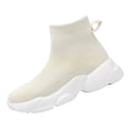 thumbnail image 2 of Willtoo Girls Breathable Athletic Sneakers Lightweight Outdoor Tennis Sock Shoes, 2 of 5