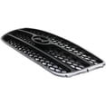 thumbnail image 3 of CAPA For 07 08 09 Santa Fe (GL/GLS/SE) Front Grill Grille Assembly Chrome/Black, 3 of 5