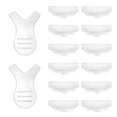thumbnail image 1 of 12pcs Silicone Eyelash Perming Curler Pads with 2 Y Shape Eyelash Brushes, 1 of 8