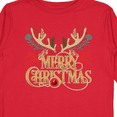 thumbnail image 4 of Inktastic Reindeer Christmas Boys or Girls Long Sleeve Toddler T-Shirt, 4 of 5