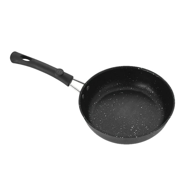 Non Stick Frying Pan, Cast Iron Fry Pan Maifan Stone Skillet with Handle for Induction Cooktop Gas Stove Household Steak Skillet for Omelettes Pancakes