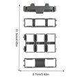 thumbnail image 2 of Accesorios de caja de batería Modular soporte de inserción de batería para AAA 18650 18350 CR123A, 2 of 6