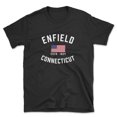 thumbnail image 1 of Enfield Connecticut Patriot Men's Cotton T-Shirt, 1 of 1