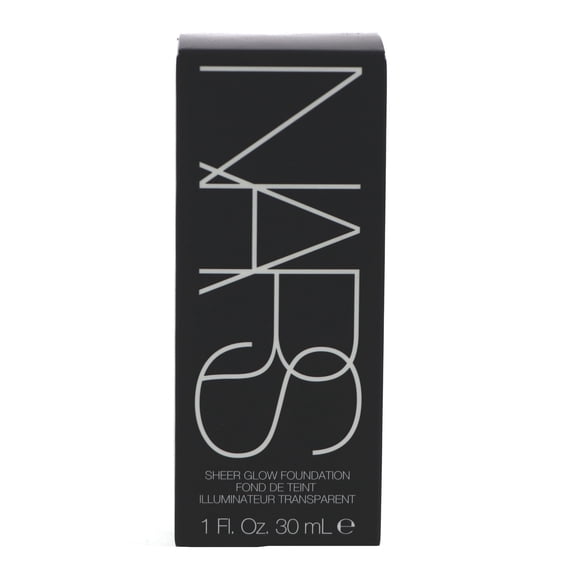 NARS Sheer Glow Liquids Foundation Makeup for Normal Skin, Sheer Coverage, Radiant Finish, Lightweight, Namibia, 1 oz