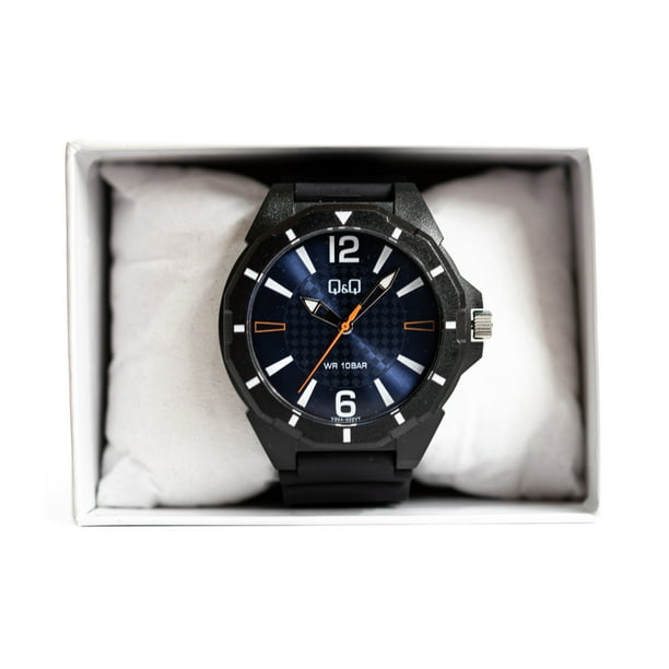 Reloj Q&Q Unisex Analógico Negro V30A002VY Walmart en línea
