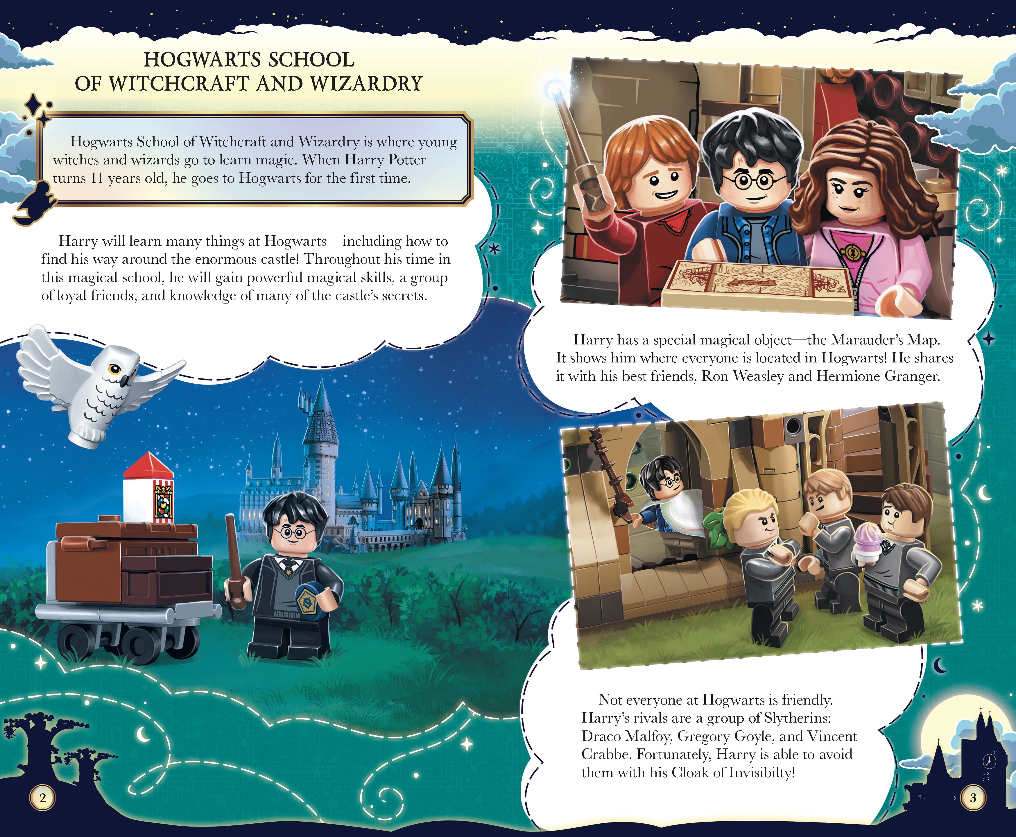 Build and Play Box: LEGO Harry Potter: Magic of Hogwarts (Paperback)