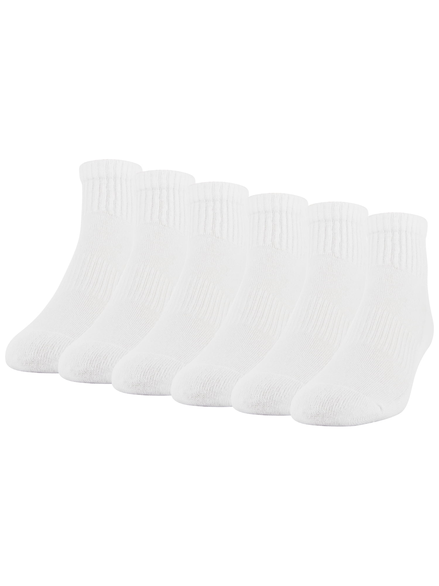 Athletic Works Men's Ankle Sock, 6 Pack