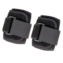 LOLIPPYY 2Pcs Tennis Elbow Strap in Black with Superior Durability and Comfortable Fit