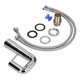 thumbnail image 3 of G1/2 Wash Basin Faucet Set Copper 360° Rotating Cold Hot Water Tap Kit for Home Kitchen BathroomChrome Electroplating 2Pcs Water Inlet, 3 of 10
