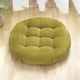 thumbnail image 4 of Cojín de pana para silla con espuma viscoelástica - Asiento engrosado de 40x40 cm para comedor, cocina, patio - Rojo, verde, azul, gris, amarillo, 4 of 8