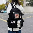 thumbnail image 3 of Mochila Casual Yuyangstore Daypack Laptop Bag College Bag Negro, 3 of 8