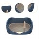 thumbnail image 5 of Soporte para Almohadilla de Entrenamiento Ir Al Baño Perros: Bandeja Cachorros en Interiores con Rejillas Patas y Pisos Limpios B, 5 of 7