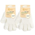 thumbnail image 1 of Guantes de baño exfoliantes Evridwear para ducha, spa, masaje, 1 of 6