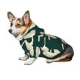 thumbnail image 6 of Uemuo Flying Swans for Winter Dog Hoodie Sweatshirts with Pockets Warm Dog Clothes for Small Dogs Chihuahua-X-Small, 6 of 8