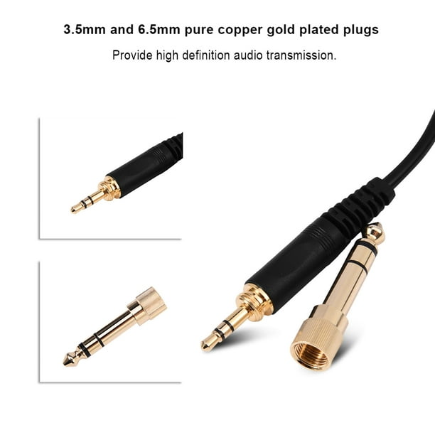 Youthink Earphone Audio Cable Spring Wire Earphone Coil Spring Wire Audio Cable Replace Replacement Spring Coil Cable For Hd25/ 560/ 540/ 480/ 430 Hea