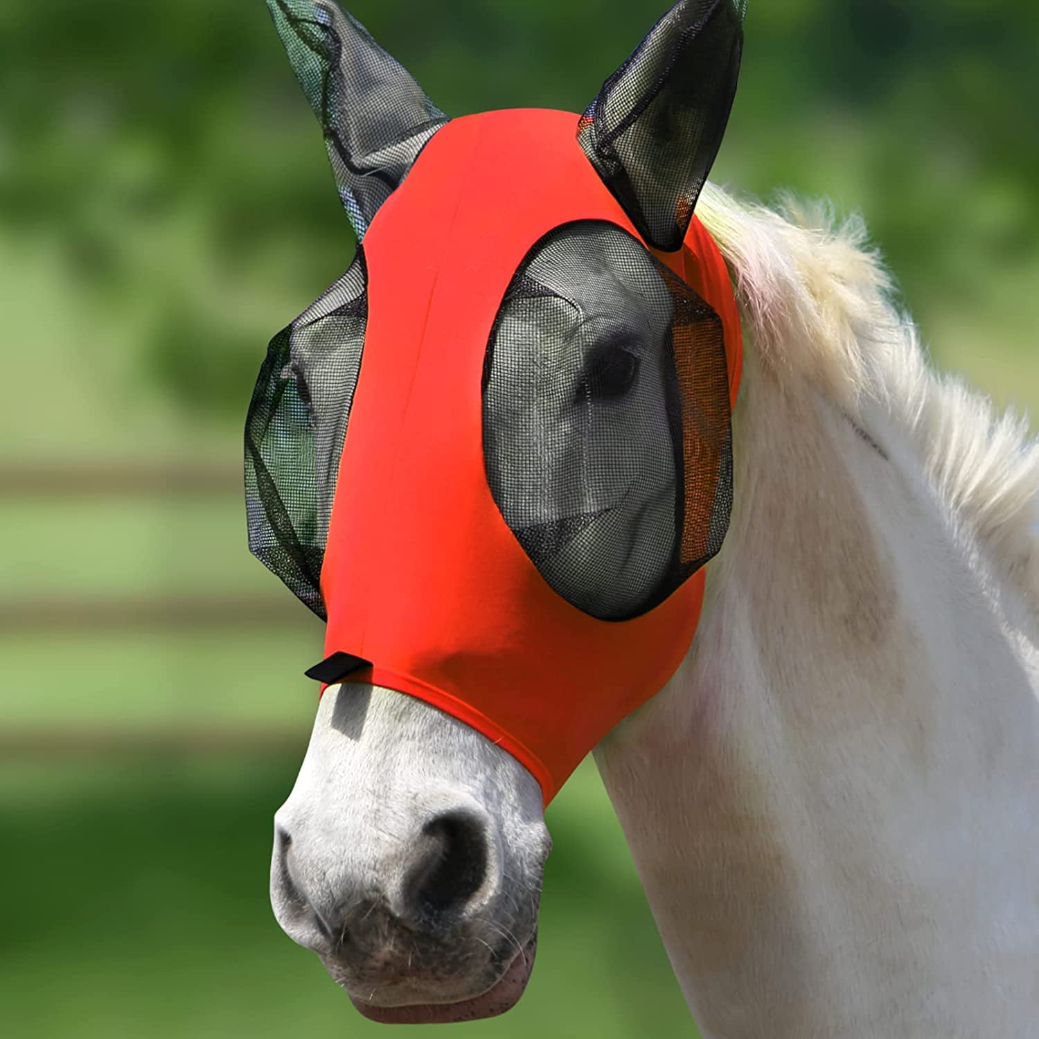 Harrison Howard Stretch, Breathable, UV Protective Fly Mask with Mesh