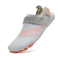 thumbnail image 6 of Hicooer Coolcsea Water Shoes Men's Women's Swim Shoes Outdoor Beach Barefoot Quick-Dry Aqua Pool Socks Swimming Yoga Surfing Exercise Gray, 6 of 7