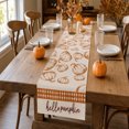 thumbnail image 2 of huayou Fall Harvest Theme Table Runner, 13x72 Inch Lightweight Waterproof Table Runner, for Thanksgiving Patry, Home Gathering, Kitchen, Dining Table, 2 of 7