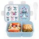 thumbnail image 1 of Lonchera Bento Box Disney a prueba de fugas para niños con diseño de Mickey Minnie, 1 of 7
