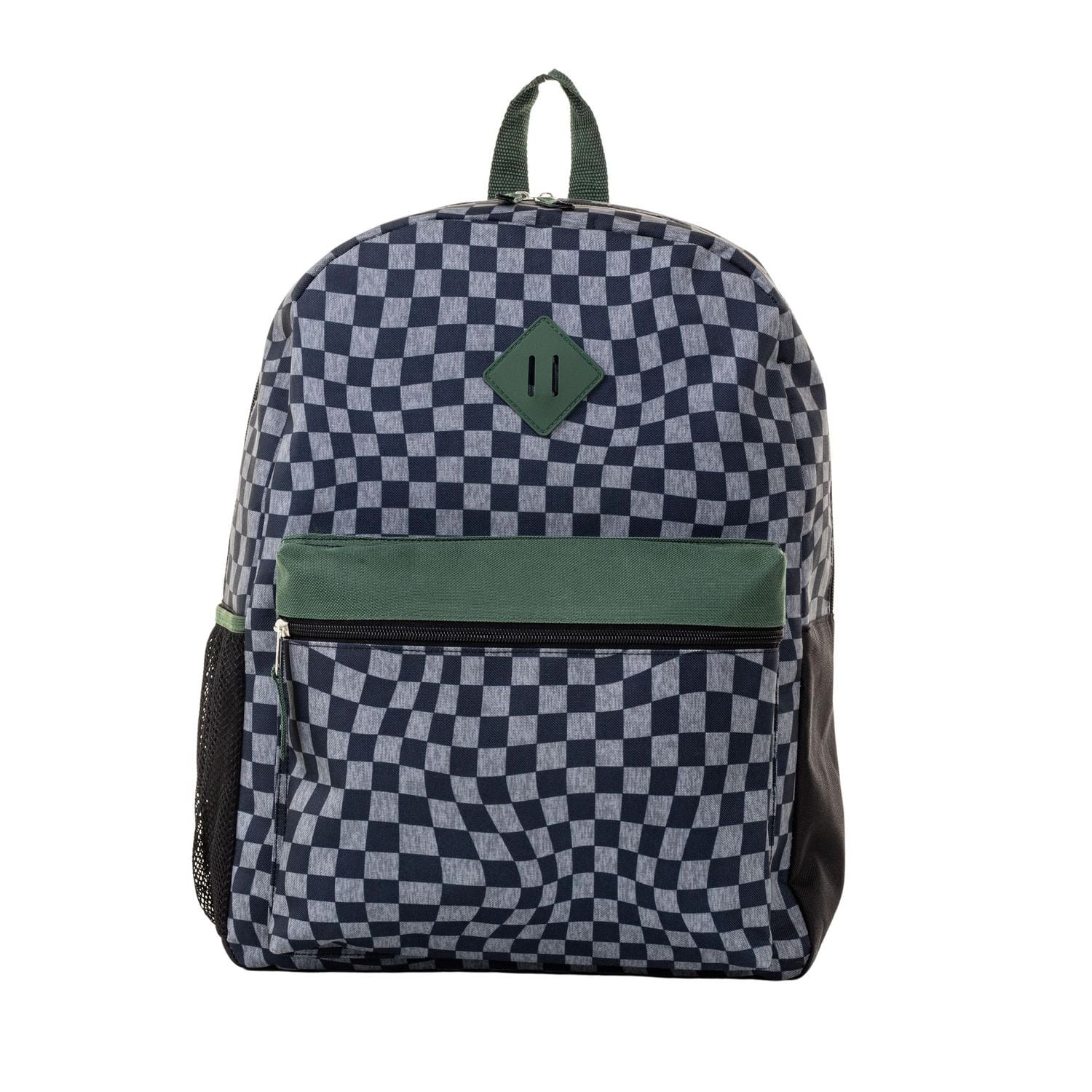 Jetstream 4pcs Full School Day Backpack set, Black Checkers